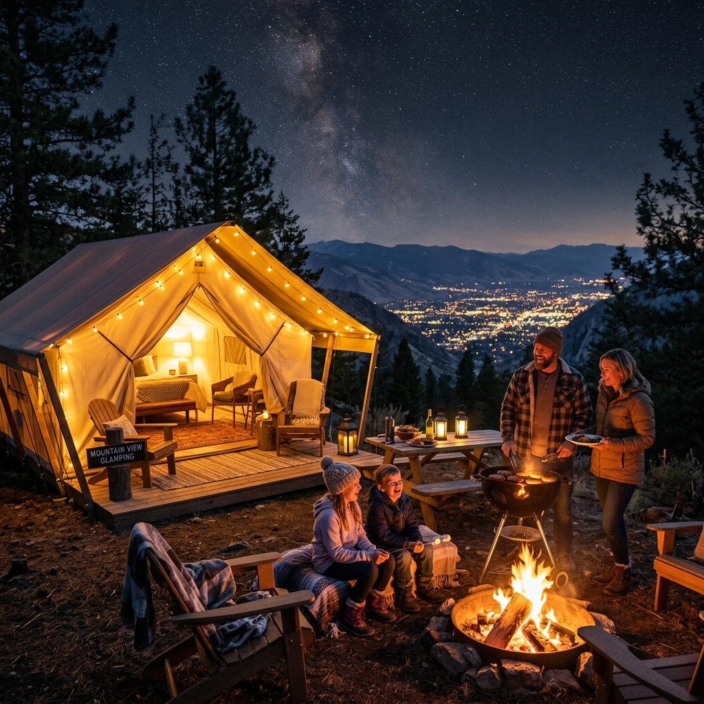 Barbeque Malam di Batu Sunrise Camp