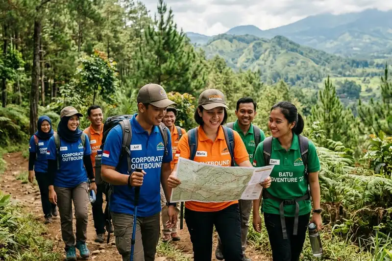Outbound Alam Batu Malang untuk Team Building Perusahaan