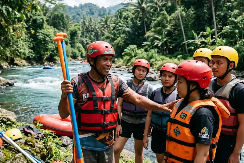 Perlengkapan dan Keselamatan Rafting untuk Pemula